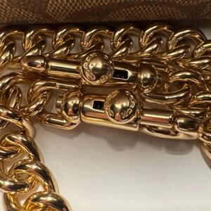 New - COACH Gold Chain Shoulder Bag Strap